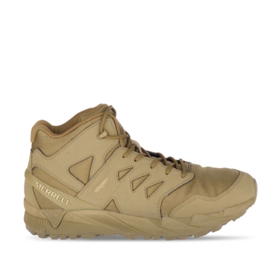 アジリティ ピーク ミッド タクティカル ウォータープルーフ ブーツ メレル コヨーテ