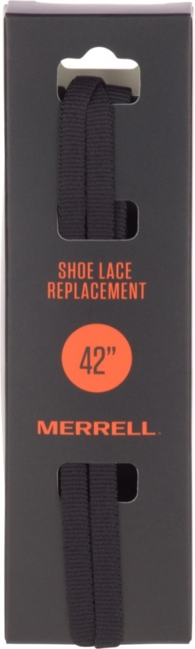 メレル フラット シューレース ブラック