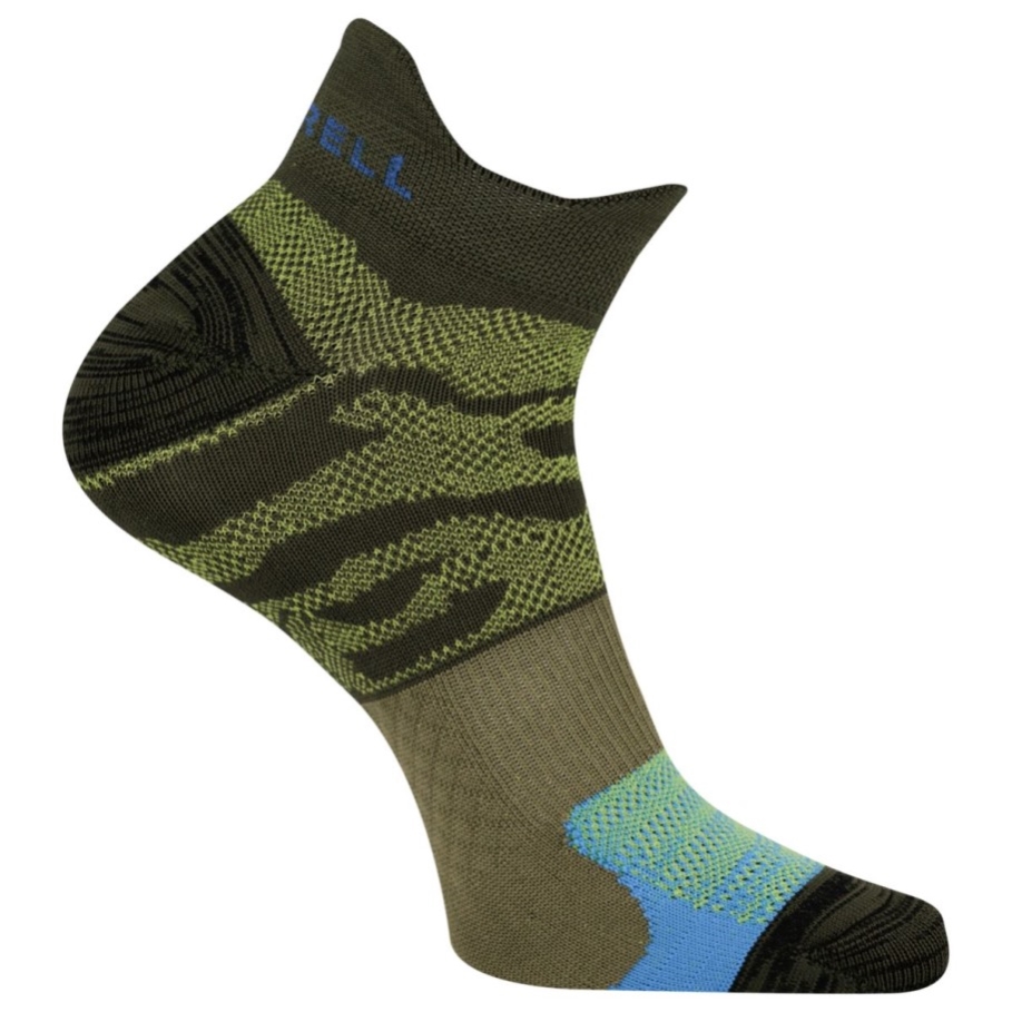 トレイル グローブ ローカット ダブル タブ ソックス オリーブ メレル