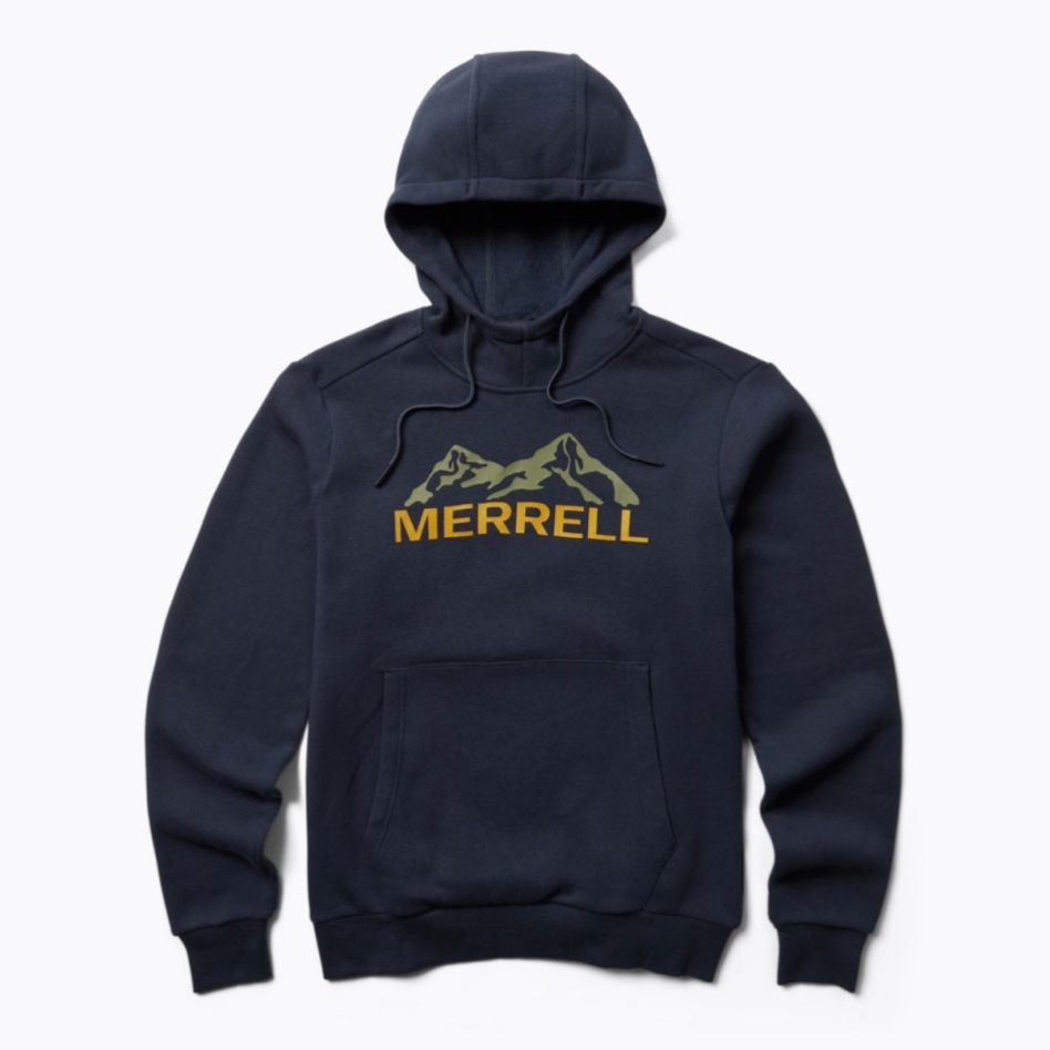 Merrell メンズ メレル ヘビーウェイト フーディ ネイビー