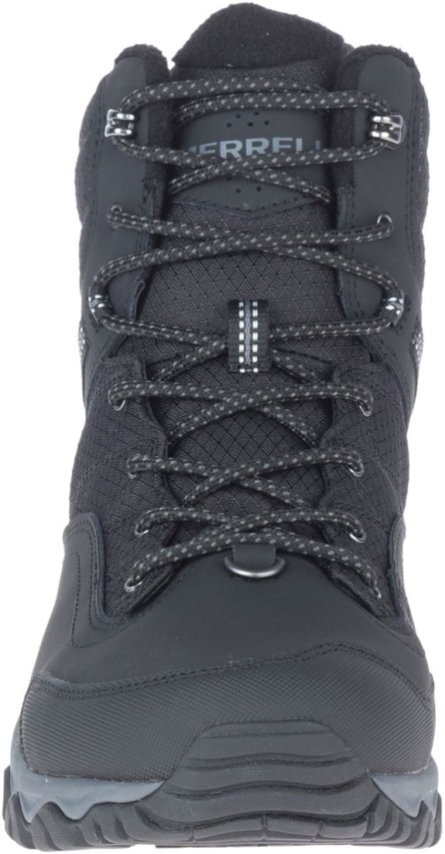 メレル メンズ サーモ アキタ ミッド ウォータープルーフ ブラック