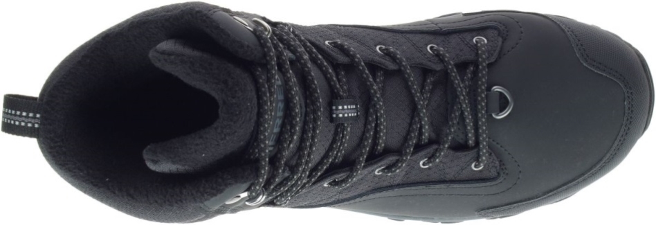 メレル メンズ サーモ アキタ ミッド ウォータープルーフ ブラック