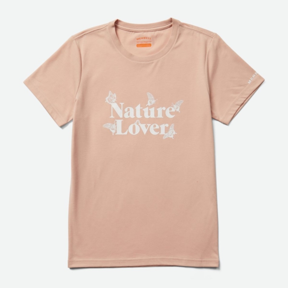 メレルウィメンズネイチャーラバーティーローズスモーク